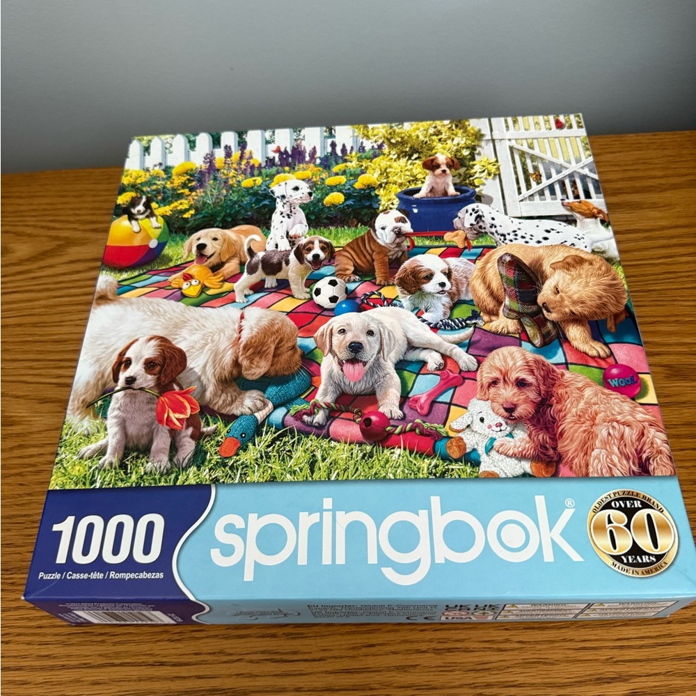 Springbok Puppy Puzzle - 1000 Pieces